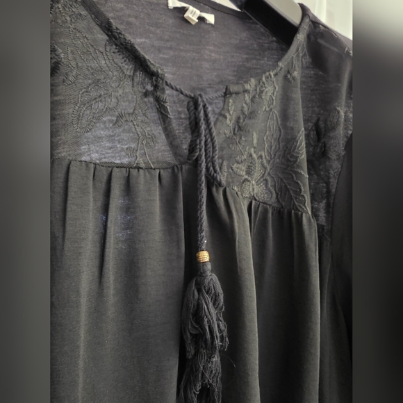 Maurices Black Sheer Blouse - Picture 6 of 11
